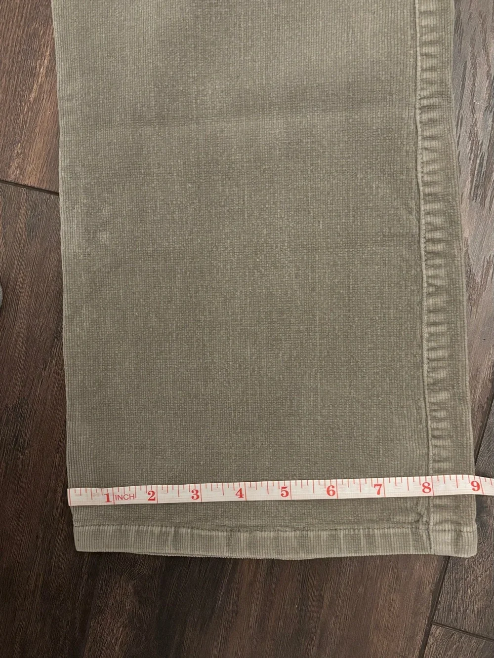 DKNY green khaki corduroy cargo pants - Picture 6 of 6